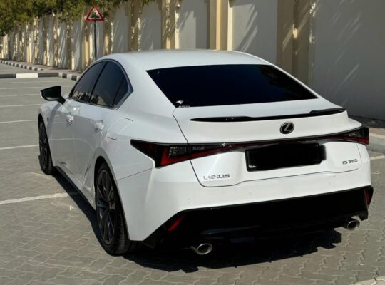 Lexus IS350 F sport 2022 full option Gcc for sale