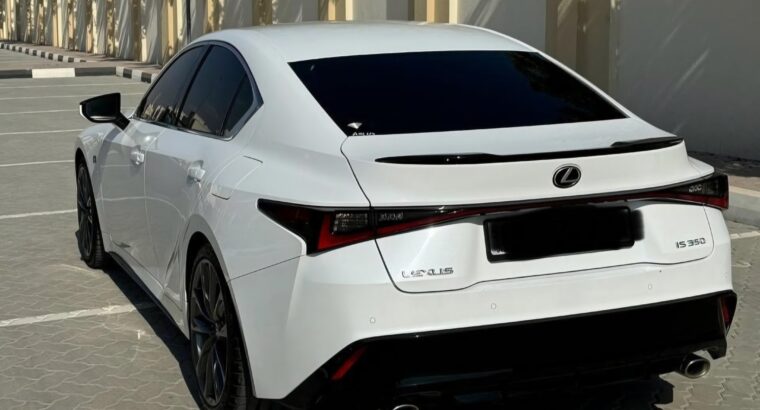 Lexus IS350 F sport 2022 full option Gcc for sale