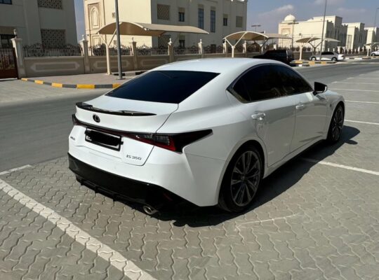 Lexus IS350 F sport 2022 full option Gcc for sale