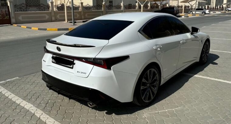 Lexus IS350 F sport 2022 full option Gcc for sale