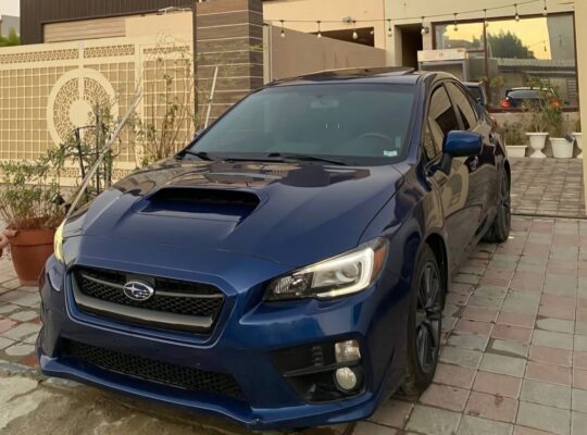 Subaru WRX full option 2015 Gcc for sale