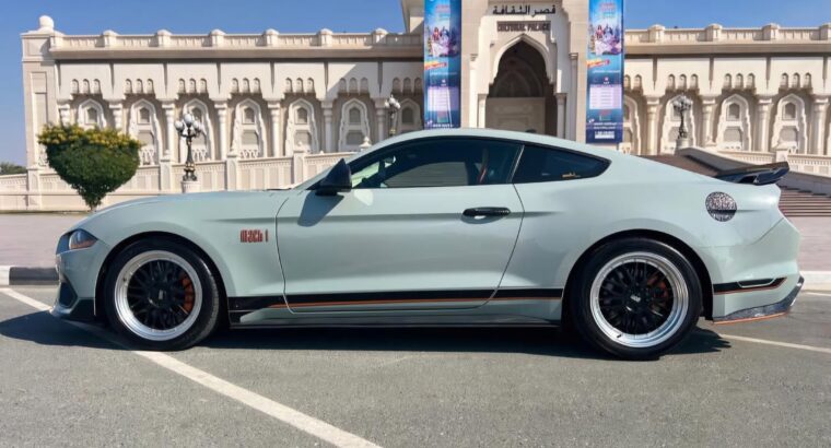 Ford Mustang mach1 2018 Gcc full option
