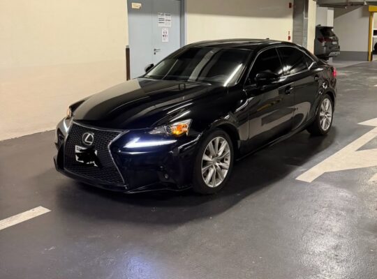 Lexus IS250 full option 2014 USA imported