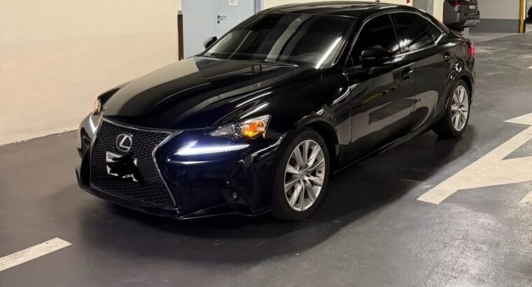 Lexus IS250 full option 2014 USA imported