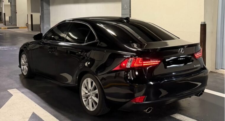 Lexus IS250 full option 2014 USA imported