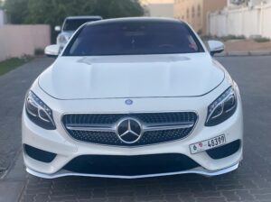 Mercedes S500 coupe 2015 in good condition