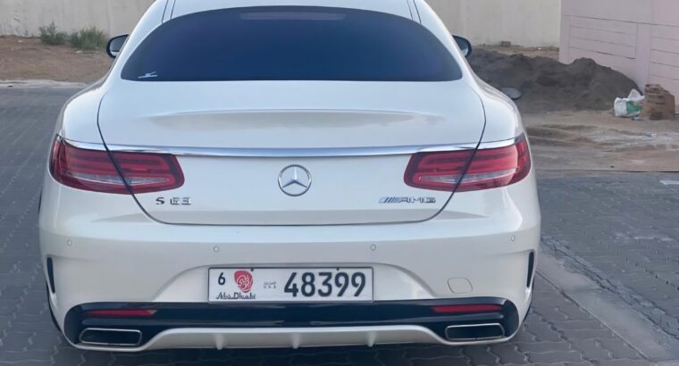 Mercedes S500 coupe 2015 in good condition