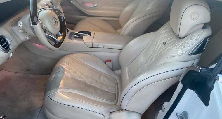 Mercedes S500 coupe 2015 in good condition