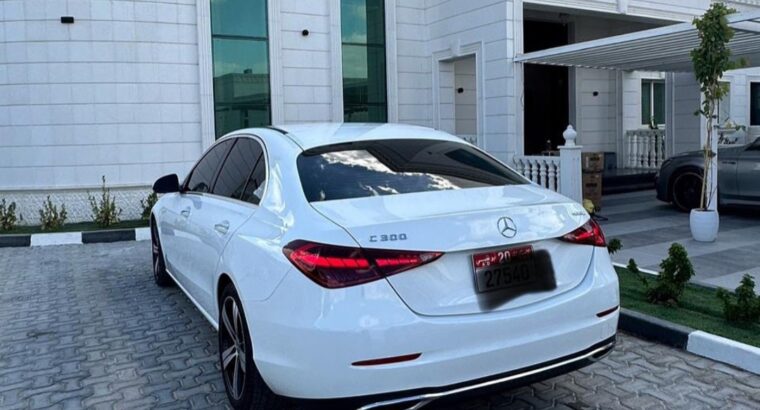 Mercedes C300 full option 4matic 2022 usa imported