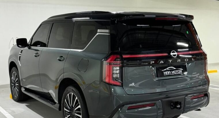 Nissan patrol platinum 2025 Gcc fully loaded