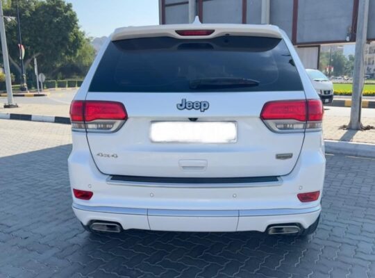 Jeep Grand Cherokee summit 2017 Gcc full option