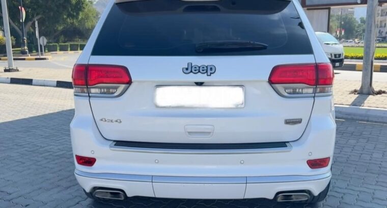 Jeep Grand Cherokee summit 2017 Gcc full option