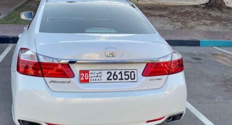 Honda Accord base option 2015 Gcc for sale