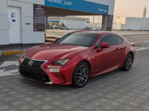 Lexus RC 350F sport coupe 2015 USA imported