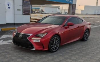 Lexus RC 350F sport coupe 2015 USA imported