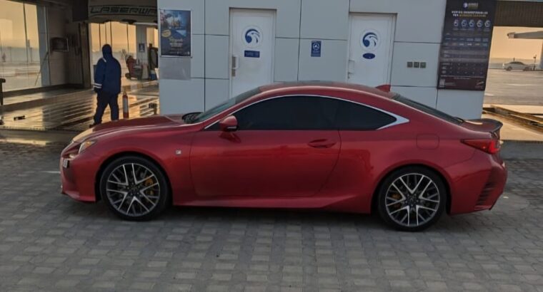 Lexus RC 350F sport coupe 2015 USA imported