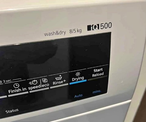 Seimens iQ500 8kg washer 5kg drayer latest version