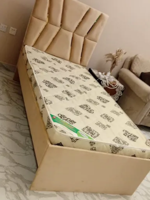 Brand New Single Bed with mattress For Sale