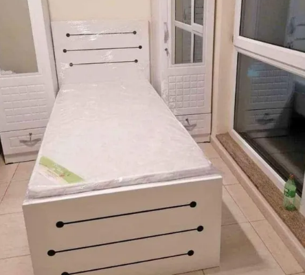 Brand New Single Bed with mattress For Sale