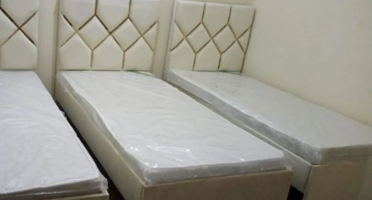Brand New Single Bed with mattress For Sale