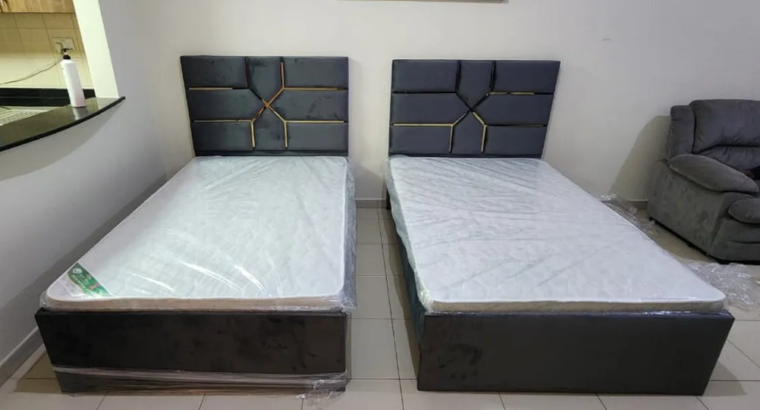 Brand New Single Bed with mattress For Sale