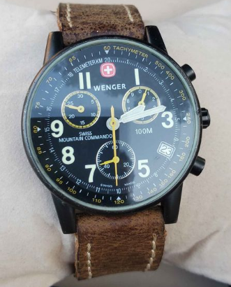 Wenger “Swiss Commando” Quartz movement chronograp