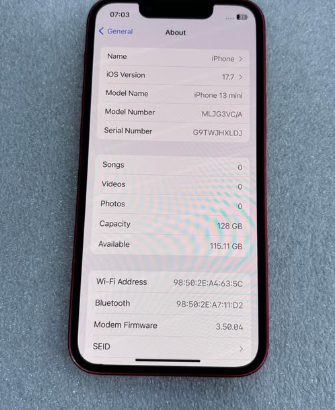 iPhone 13 mini 128GB for sale