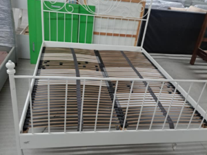 Ikea iron bed frame Queen size for sale