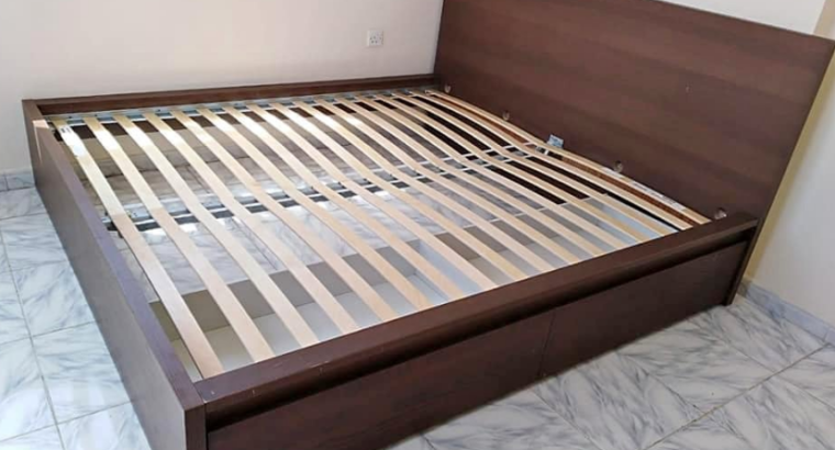 Ikea king size bed frame for sale