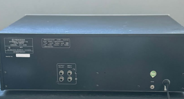 Vintage pioneer stereo cassette player for sale