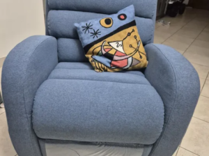 Recliner chair blue for sale