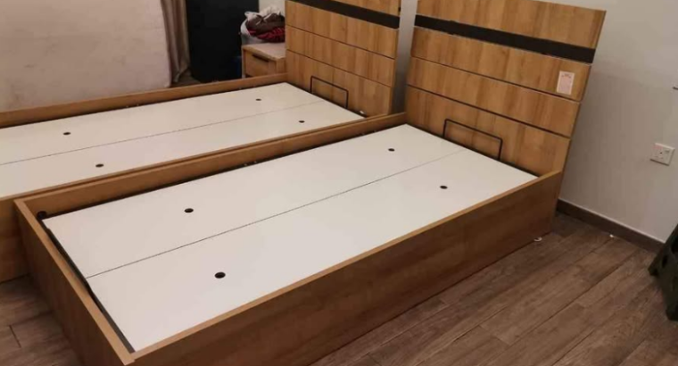 singal bed frame with storage for sale
