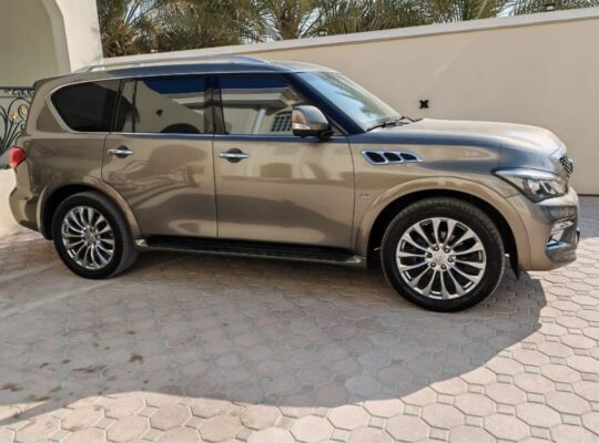 Infiniti Qx80 full option 2017 Gcc for sale