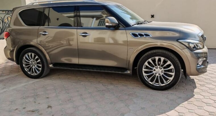 Infiniti Qx80 full option 2017 Gcc for sale