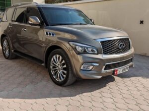 Infiniti Qx80 full option 2017 Gcc for sale