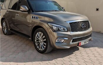 Infiniti Qx80 full option 2017 Gcc for sale