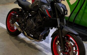 Yamaha Mt-07 Gcc 2021 In excellent condition for s