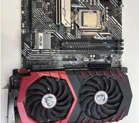Motherboard cpu and graphics card