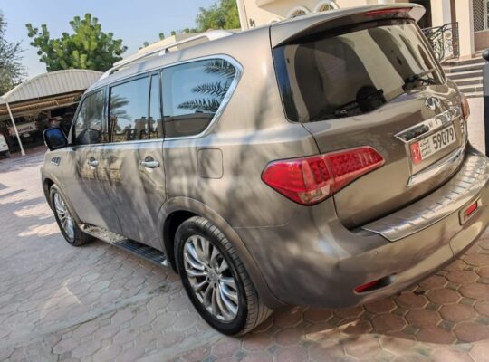 Infiniti Qx80 full option 2017 Gcc for sale