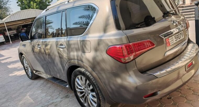 Infiniti Qx80 full option 2017 Gcc for sale