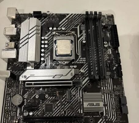 Motherboard cpu and graphics card