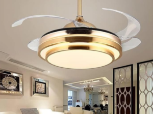 Ceiling Fan with LED Light and Remote For Sale