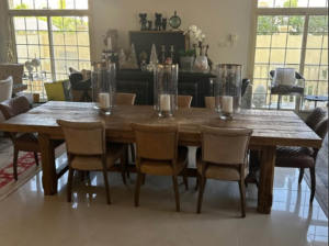 TIMOTHY OULTON DINING SET FOR SALE