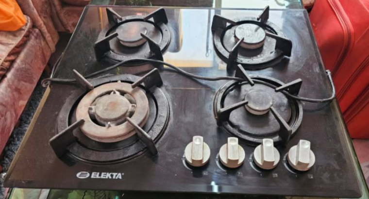 Elekta 4 Burner Gas Stove Built-in For Sale