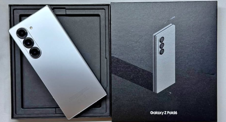 Samsung Galaxy Z Fold 6 Silver Shadow for sale