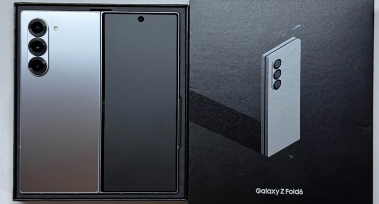 Samsung Galaxy Z Fold 6 Silver Shadow for sale