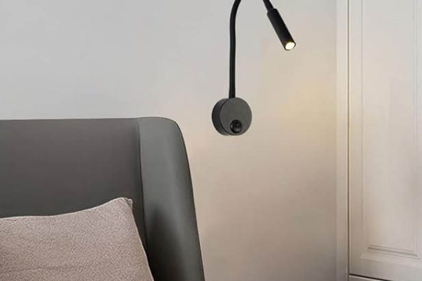 Gooseneck Bedside Reading Lamp For Sale