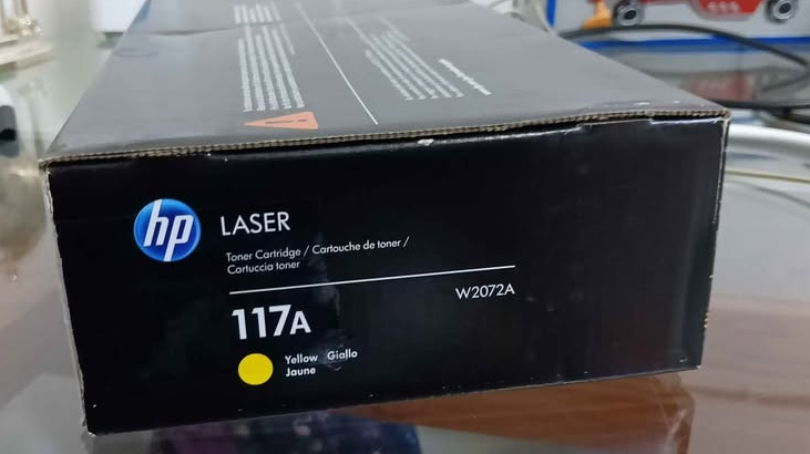 HP 117A Yellow Original Laser Toner Cartridge for