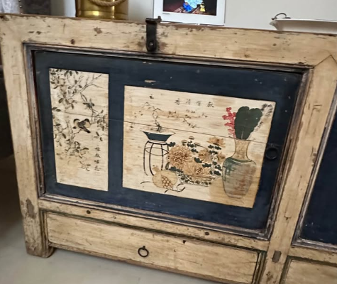 MONGOLIAN ANTIQUE CABINET FOR SALE