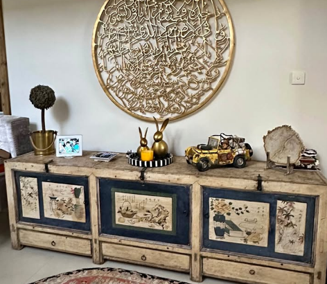 MONGOLIAN ANTIQUE CABINET FOR SALE